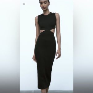 NWT Zara cut out dress
